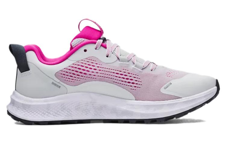 (WMNS) Under Armour Charged Bandit Trail 2 Running Shoes 'Grey Rebel Pink'  3024191-101