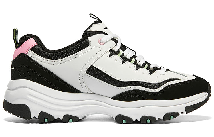 (WMNS) Skechers DLITES 1.0 'White Black Pink' 88888250-WBLM
