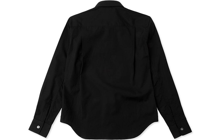 COMME des GARCONS PLAY Red Emblem Button Down 'Black' AZ-B002-051-1