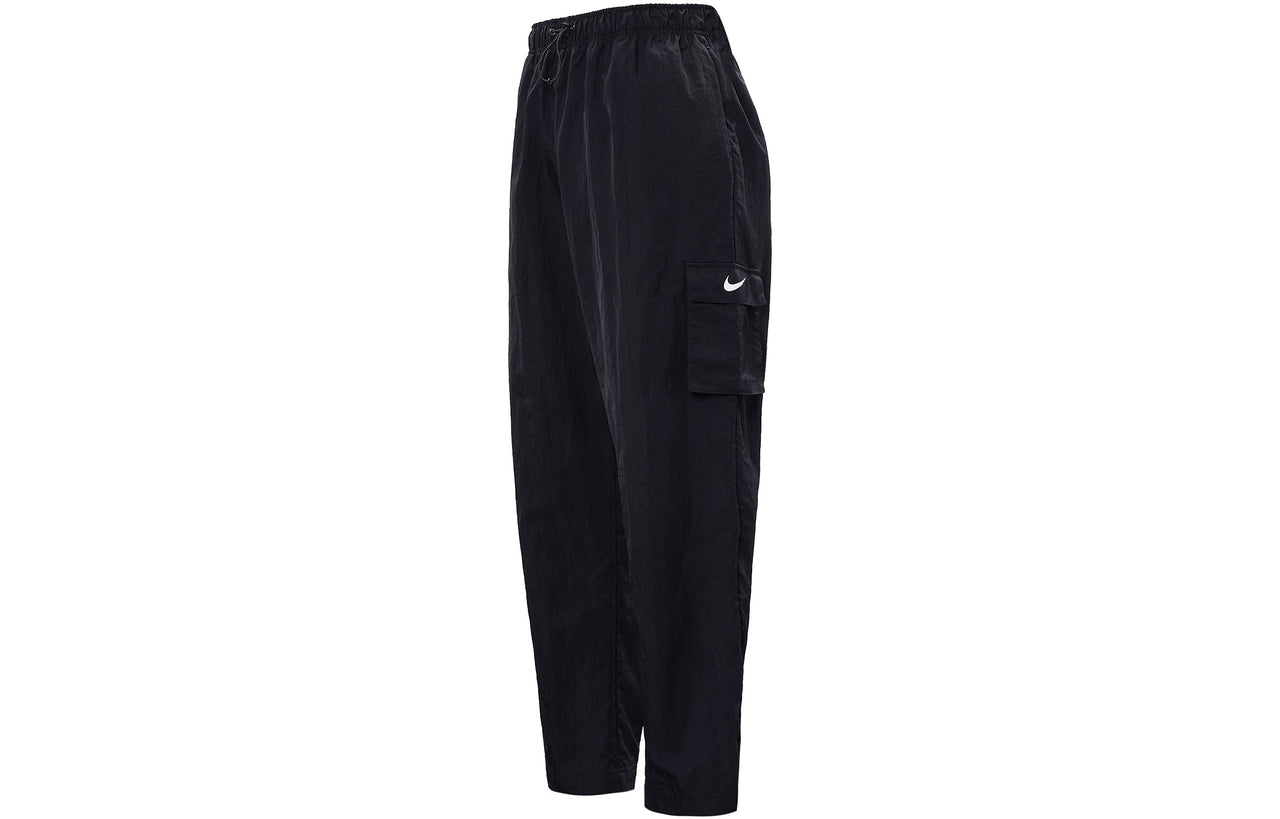 (WMNS) Nike Sportswear Essential Cargo Pants 'Black' DO7210-010