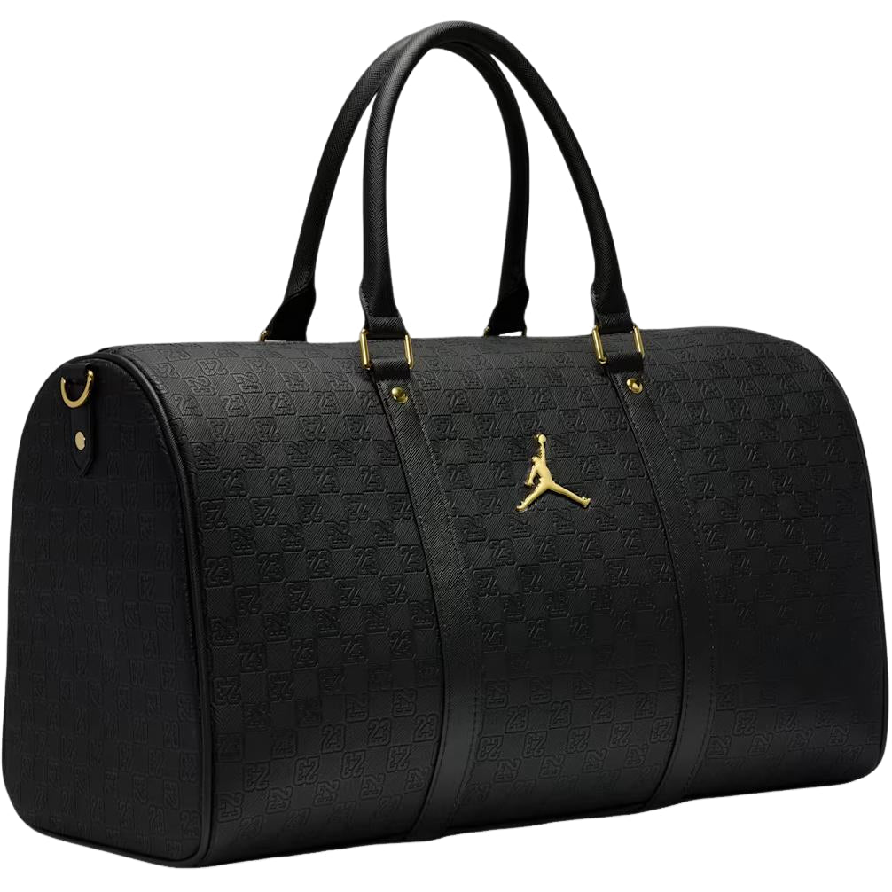 Jordan Monogram 25L Duffle Bag 'Black Gold' HV2856-011