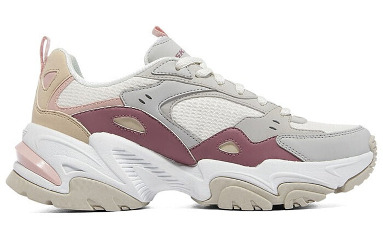 (WMNS) Skechers Stamina V2 'Light Gray White Red' 149909-LGMT