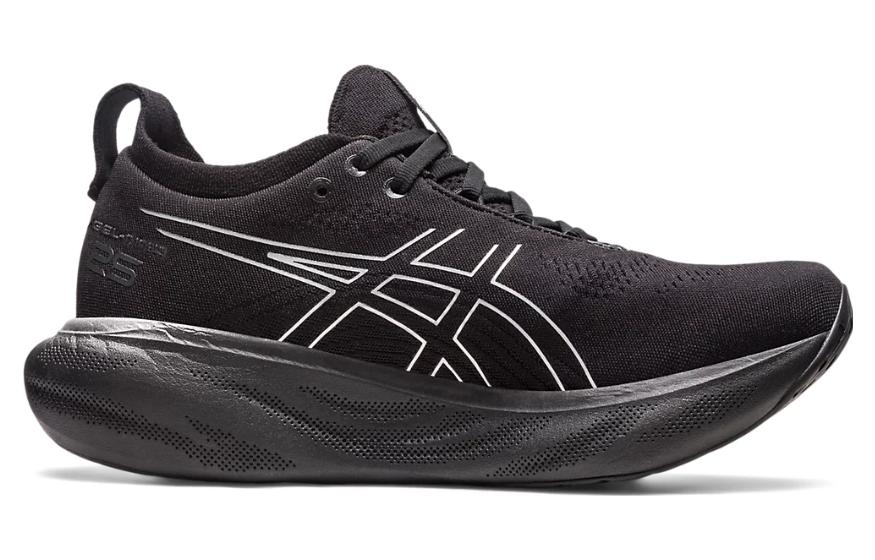 (WMNS)ASICS Gel-Nimbus 25 Platinum 'Black Pure Platinum' 1012B435-001