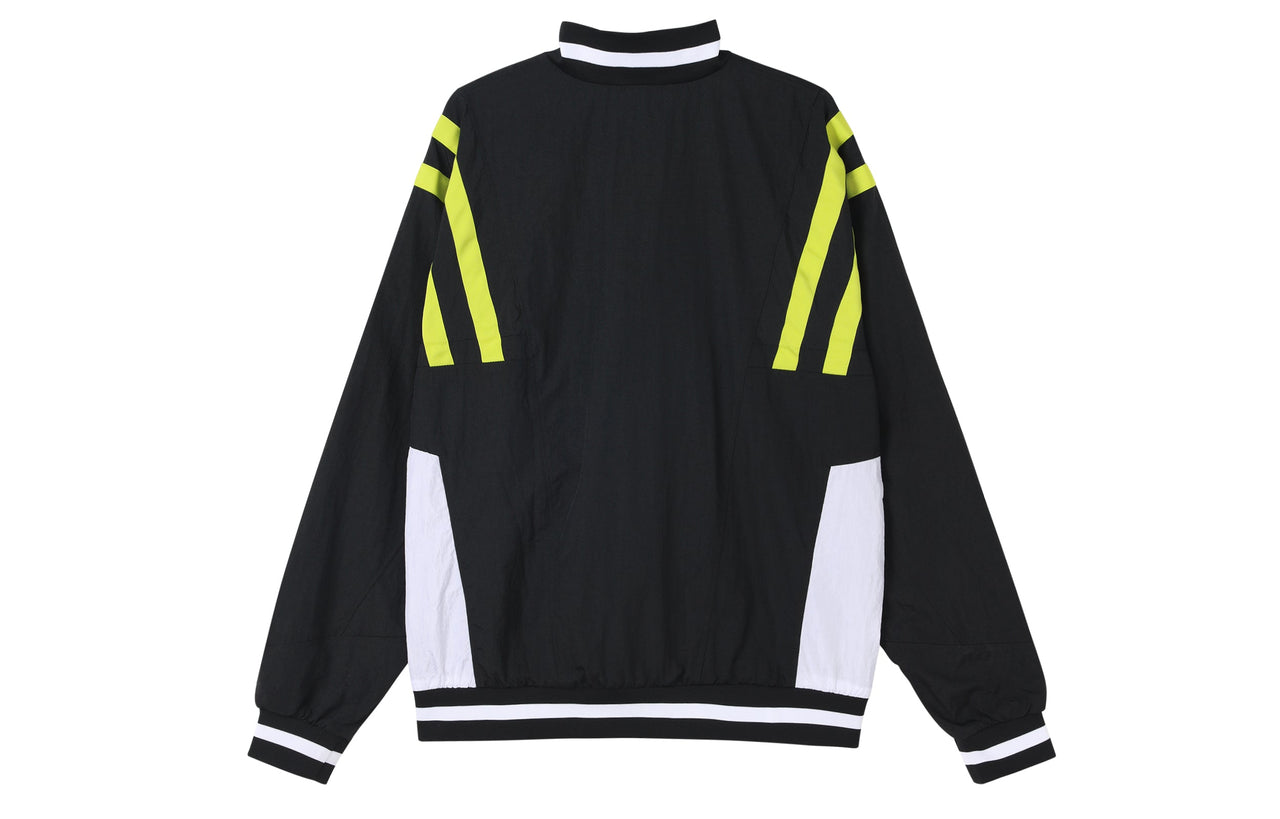 Nike Sportswear Contrasting Colors Sports Woven Logo Jacket Black CJ4922-010