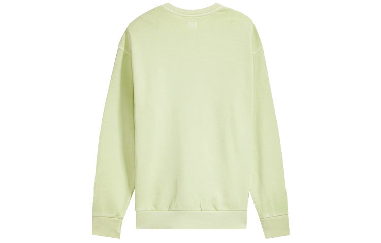 Men's Levis Embroidered Logo Round Neck Long Sleeves Green 87466-0002