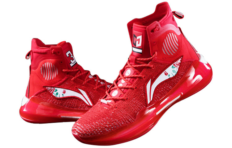 Li-Ning Yushuai 13 Premium Hi 'Red' ABAP065-2