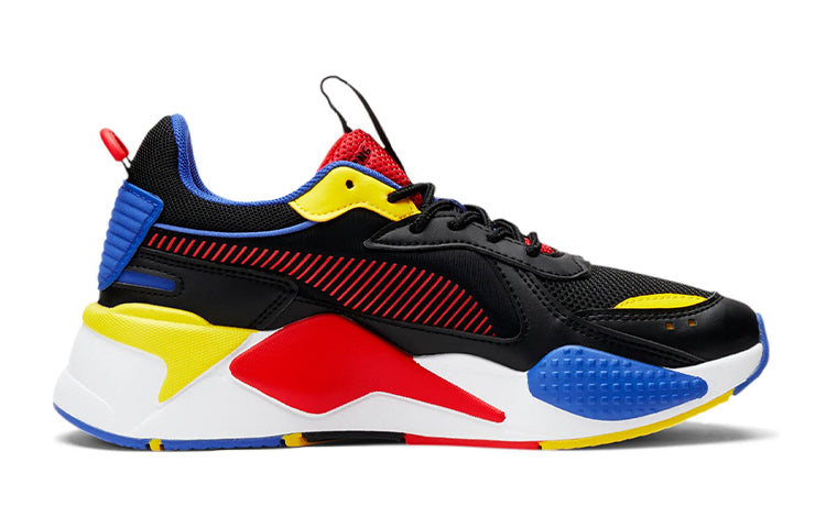 PUMA Rs-x Core JR Low-top Running Shoes Red/Yellow/Blue 373091-06