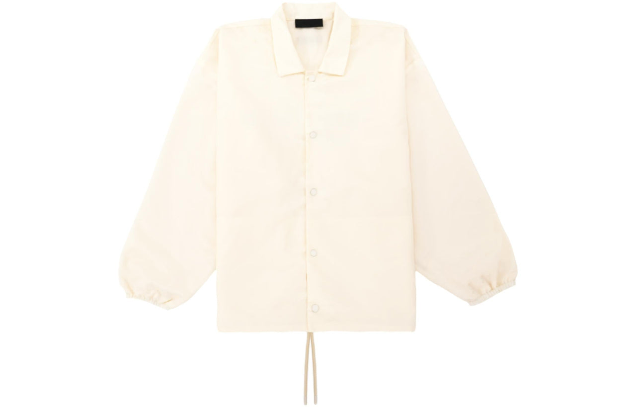 Fear of God Essentials FW23 Coaches Jacket 'Cloud Dancer' 202BT232011F
