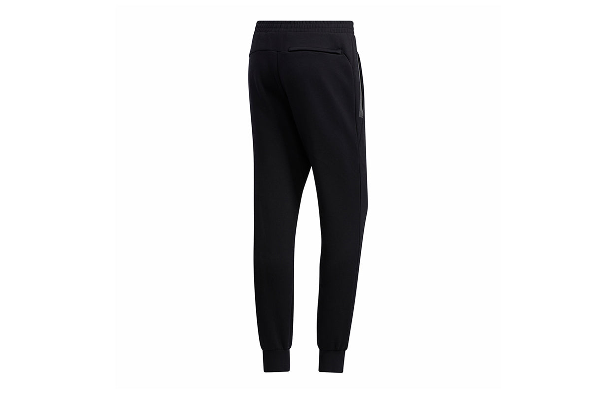 adidas MH Pnt DK ribbed Sports Pants Black GM4409