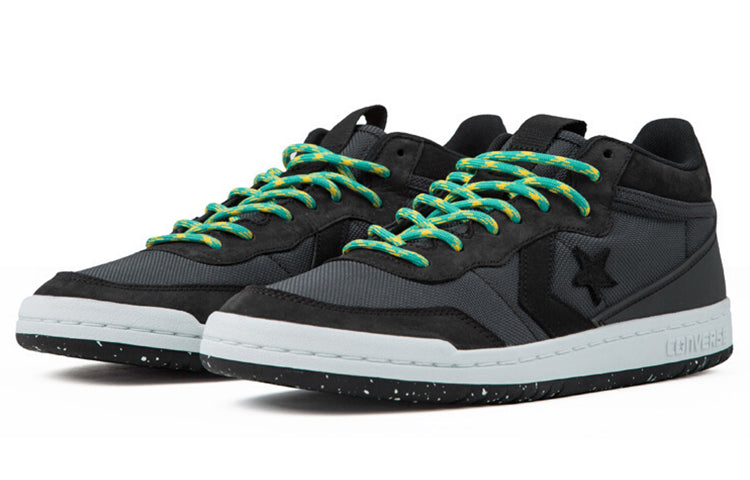 Converse Fastbreak Retro Classic Skate Shoes Black Green 162552C
