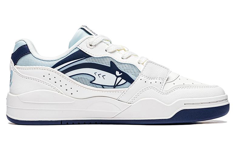 (WMNS) Li-Ning Moon White 'White Ocean Blue' AGCS252-16