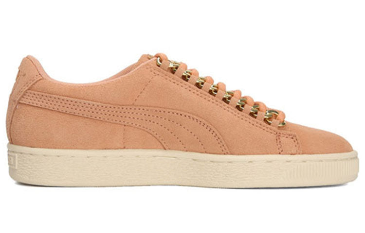 (WMNS) PUMA Suede x Chain 'Gold' 367352-01