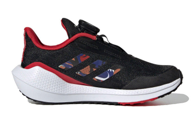 (GS) adidas EQ21 Run BOA J 'Chinese New Year - Black Scarlet' FZ4590