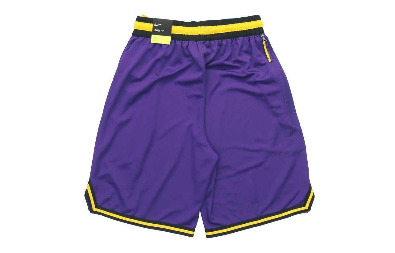 Nike NBA Statement DNA Los Angeles Lakers Basketball Training Sports Shorts Purple AV3537-504