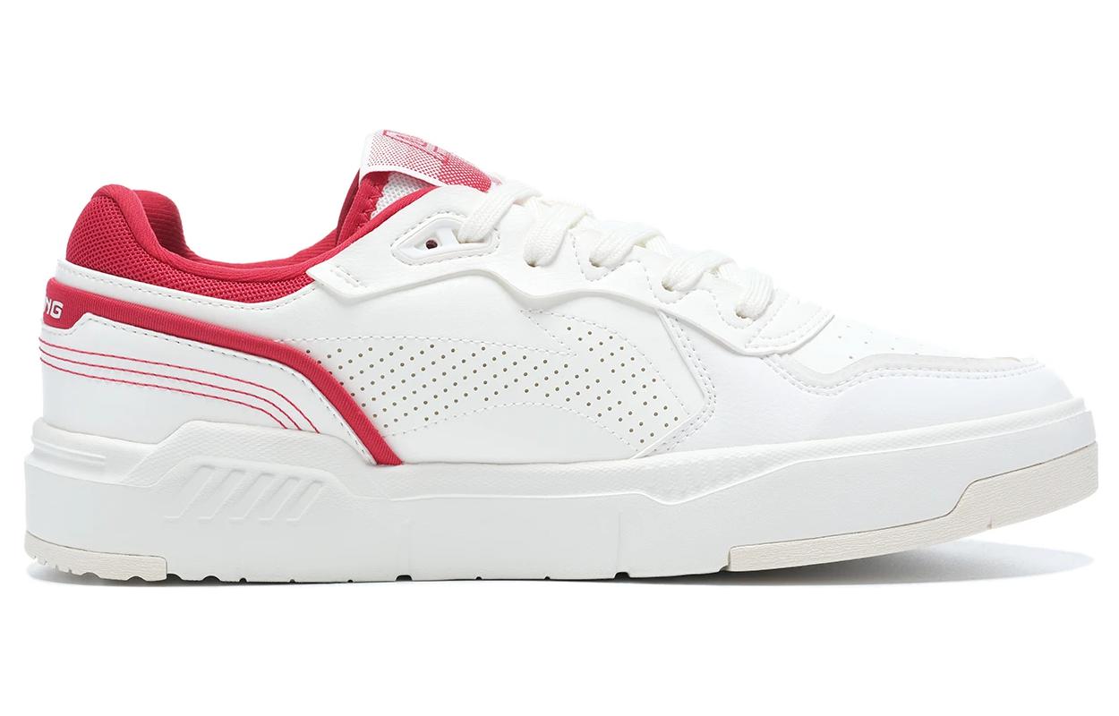 Li-Ning Light Cool Casual Shoes 'White Red' AGCT009-1