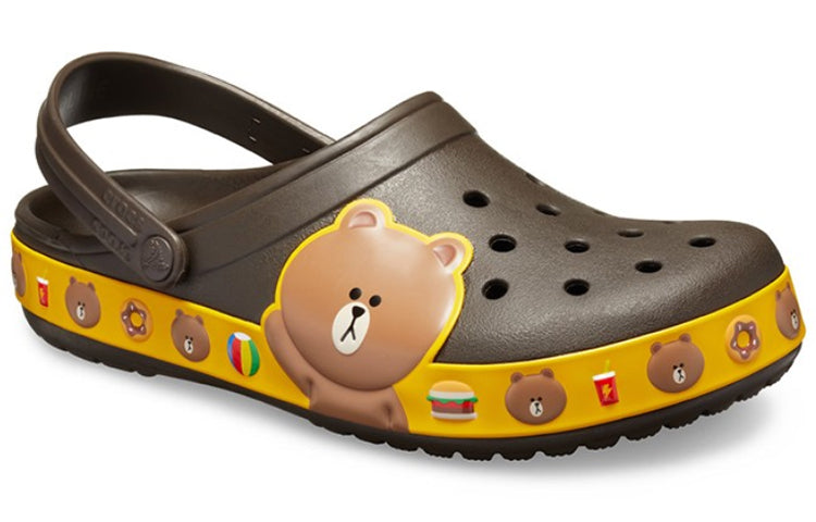 Crocs x Line Friends Beach Brown Unisex Sandals 205791-206