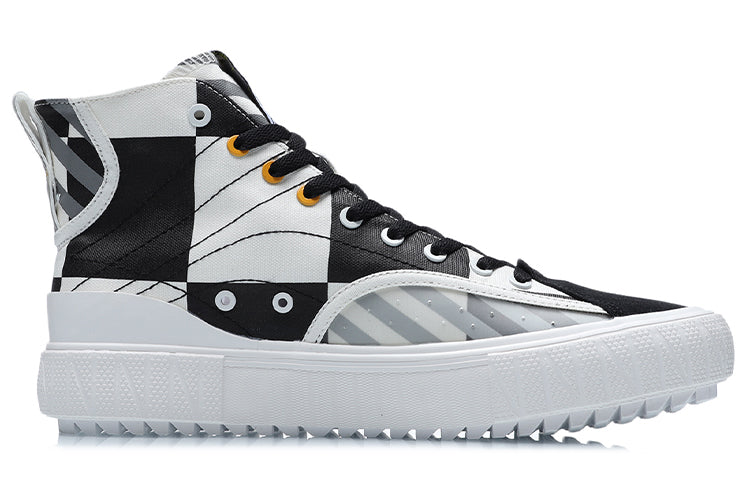 Li-Ning Classic Canvas Hi x Disney 'White Black' AGCR179-3