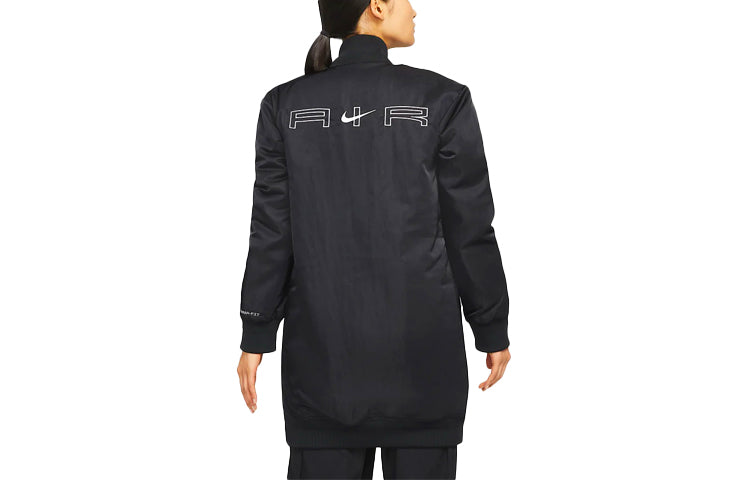 (WMNS) Nike Air Therma-FIT Synthetic-Fill Loose Mid-Length Stay Warm Jacket Black DD4641-010