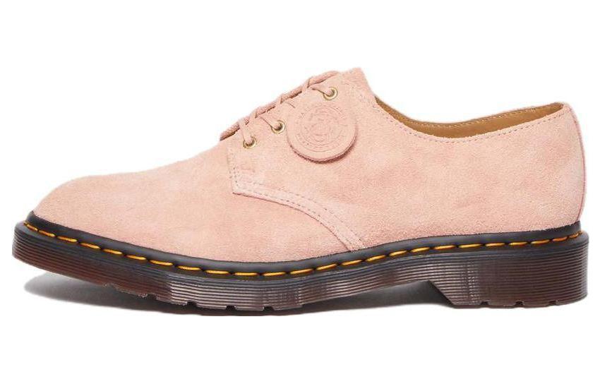 (WMNS) Dr. Martens Smiths Suede Dress Shoes 'Peach Beige' 30564329