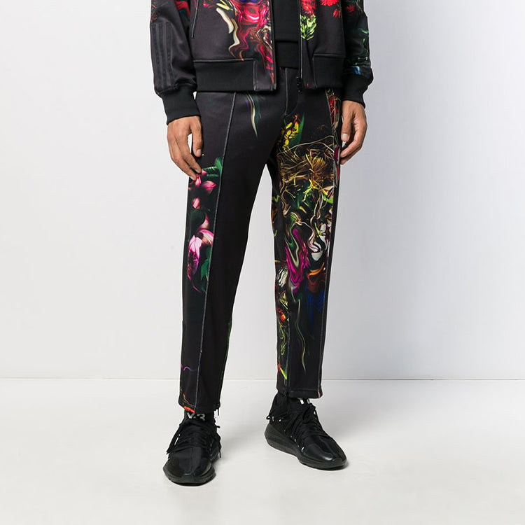 adidas Y-3 Toketa Aop Cropped Track Pants 'Black' FJ0395