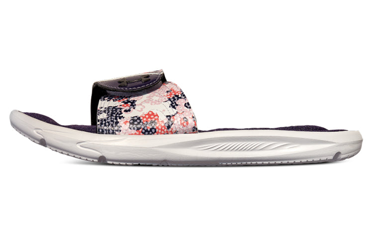 (WMNS) Under Armour Ignite 6 Graphic Strap Slide 'Floral Camo' 3024453-501