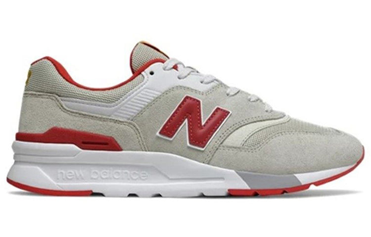 حذاء New Balance 997H Grey Red D Wide 'Grey Red' CM997HYZ