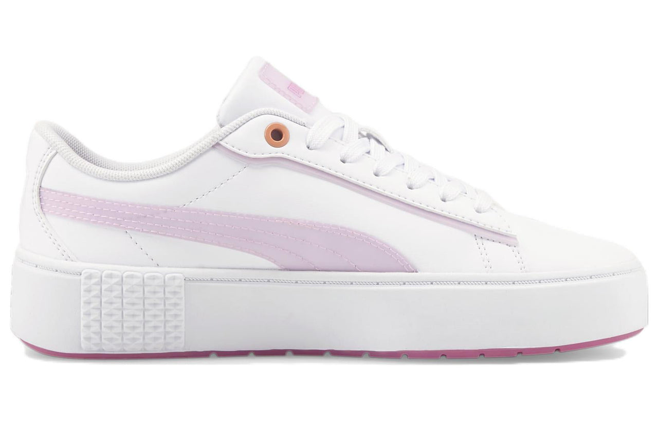 (WMNS) PUMA Smash Platform V2 'Candy - White Lavender Fog' 383878-01