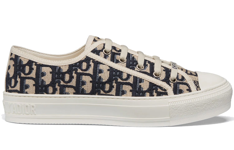 (WMNS) Dior Walk'N'Dior Oblique 'Navy Canvas' KCK211OBE_S56B