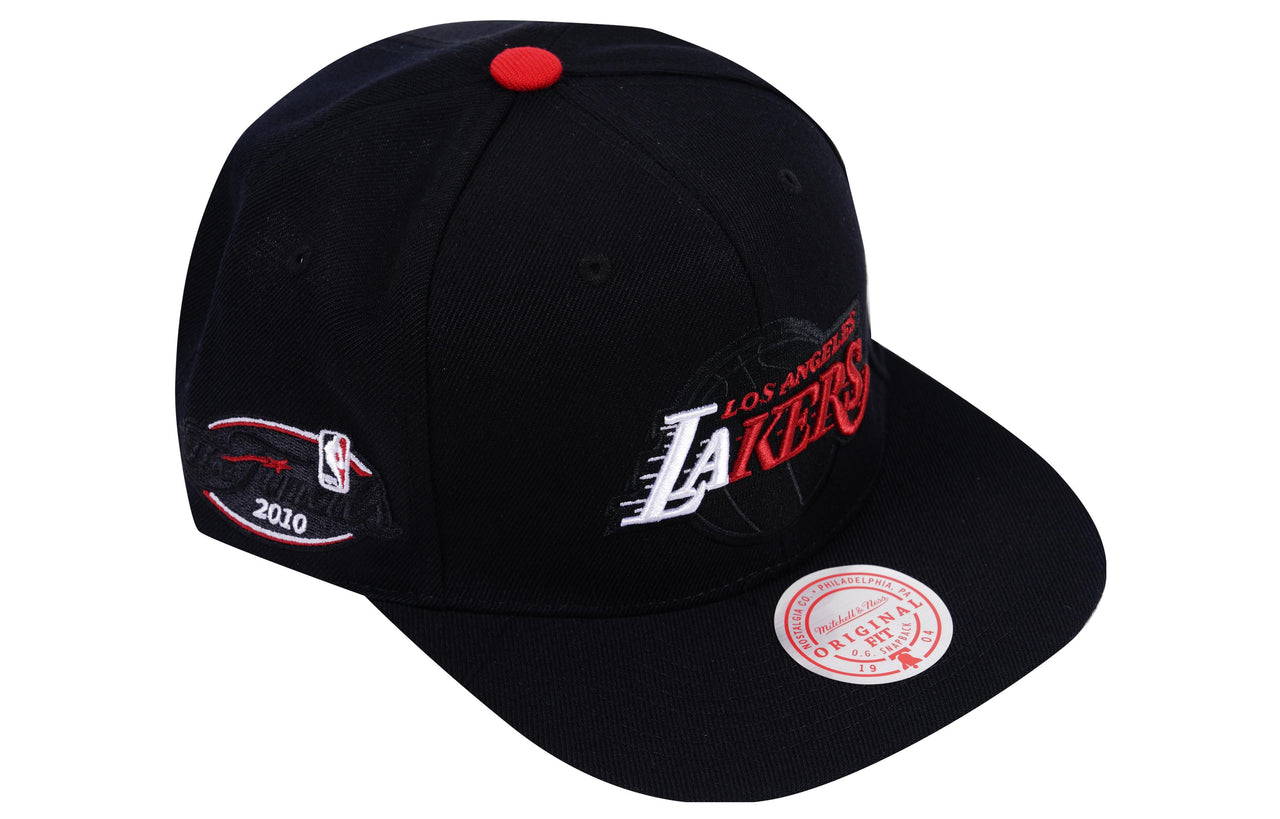 Mitchell & Ness x NBA Los Angeles Lakers Baseball Cap 'Black' 6HSSSH22080-LALBLCK