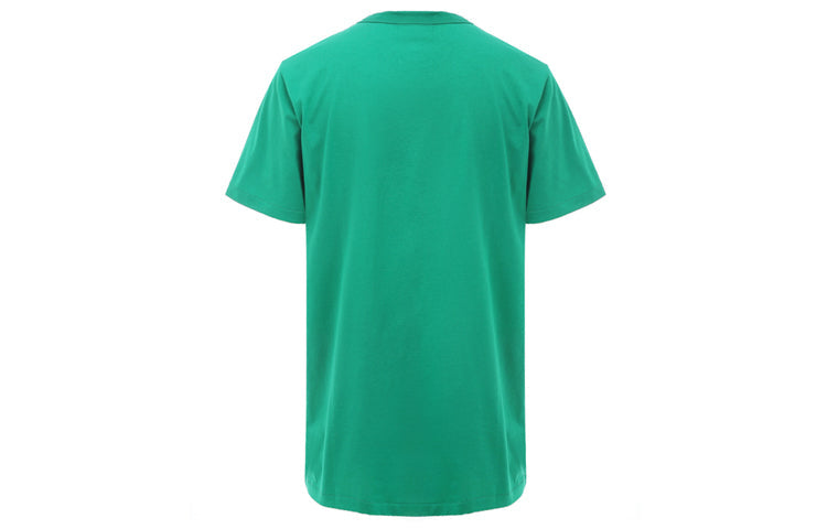 Men's Burberry Logo Round Neck Short Sleeve Green 80277191