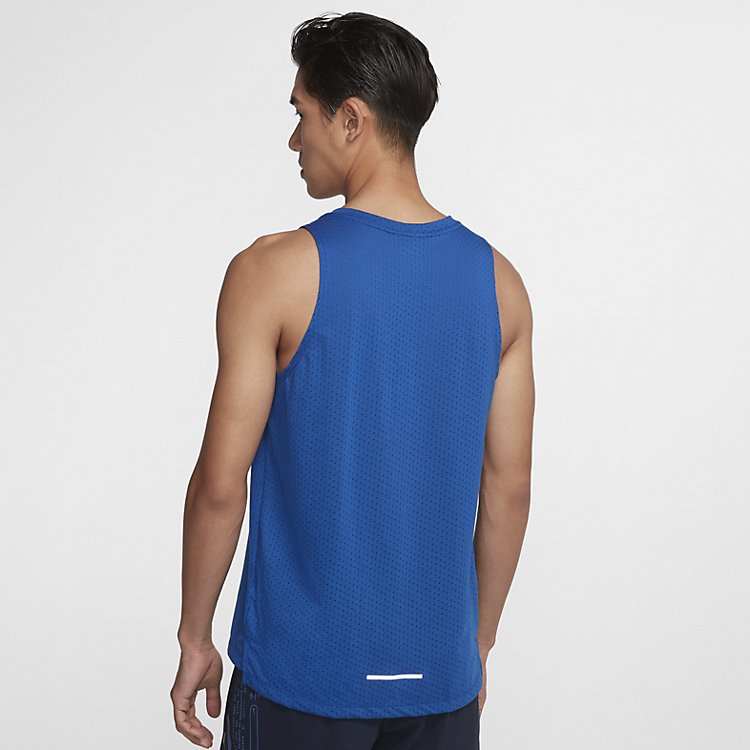Nike Knit Breathable Sleeveless Vest 'Blue' AQ9918-438