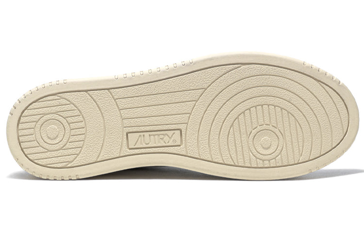 (WMNS) AUTRY Medalist Low Leather and Suede 'White Beige' AULW-WC08