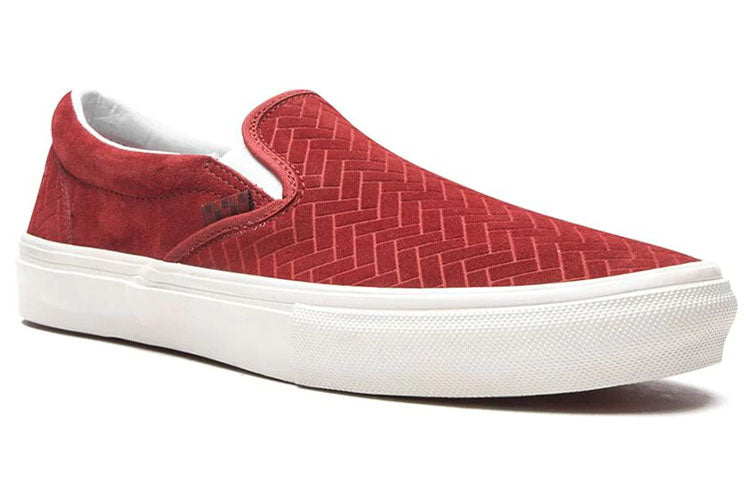 Vans Skate Slip-On 'Red White' VN0A5FCA6BF