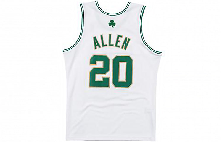 Mitchell & Ness NBA Authentic Jersey Boston Celtics 2008-09 Ray Allen 'White Green' AJY4LG19025-BCEWHIT08RAL