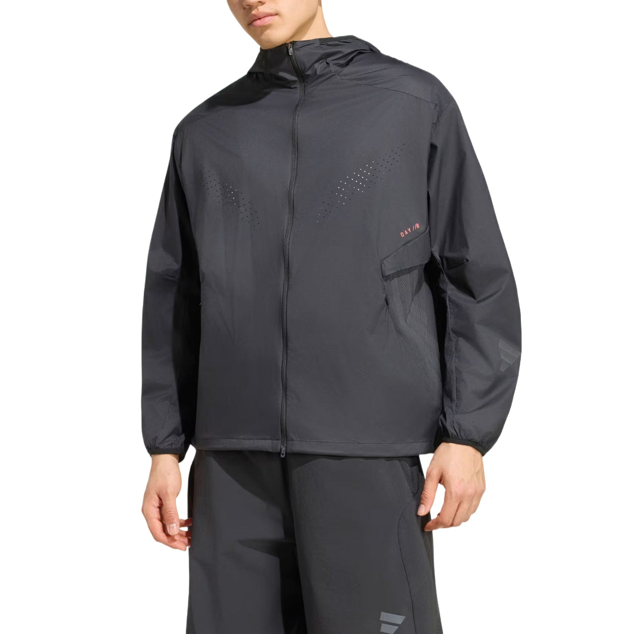 adidas DAY//Ø Woven Jacket Asia Sizing 'Black' KU8451