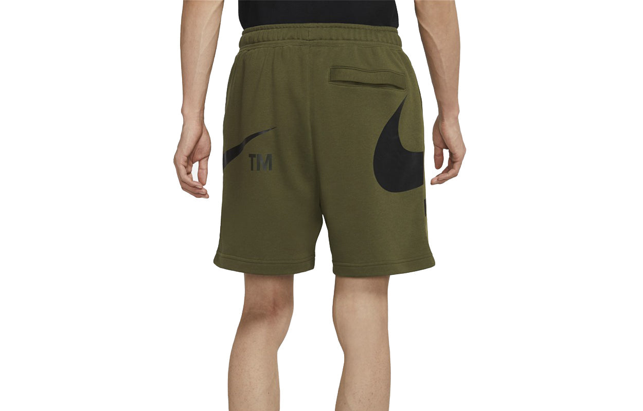 Nike Sportswear Swoosh Logo Sports Shorts Men's Green DD5998-326