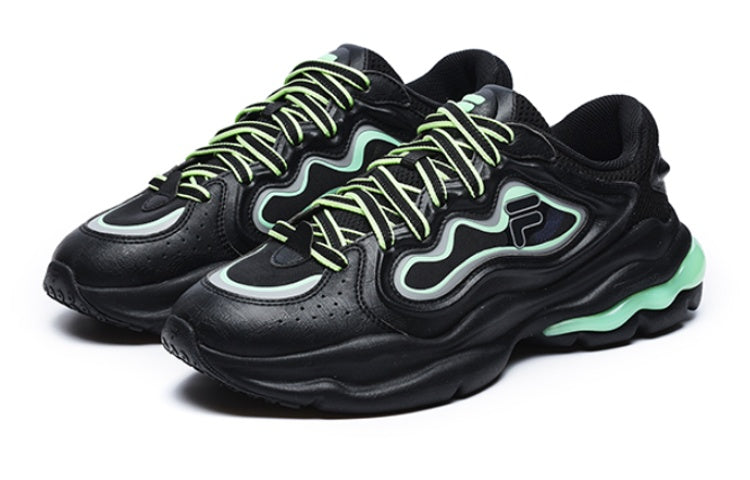 FILA FUSION Palette Sneakers 'Black Green' T12M231119FBG