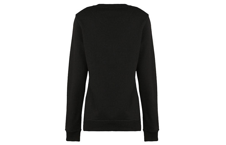 (WMNS) KENZO Casual Pullover Long Sleeves Hoodie Black FA52SW7104XC-99