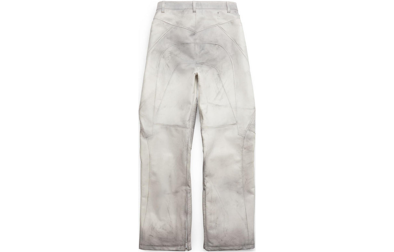 Balenciaga Biker Baggy Pants 'White' 747080TOS149012