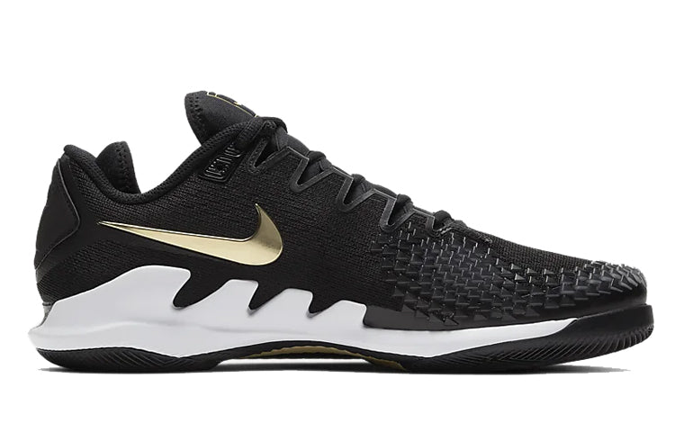 Nike Air Zoom Vapor X Knit 'Black Metallic Gold' AR0496-003
