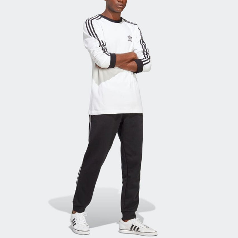 adidas Adicolor Classics 3-Stripes Long Sleeve Tee 'White' IA4879