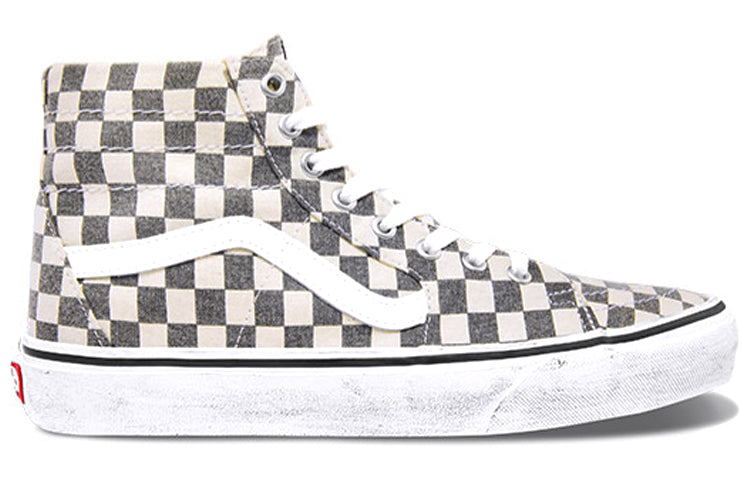 Vans SK8-HI Tapered Grey/White Washed Checkboard VN0A4U16HQE