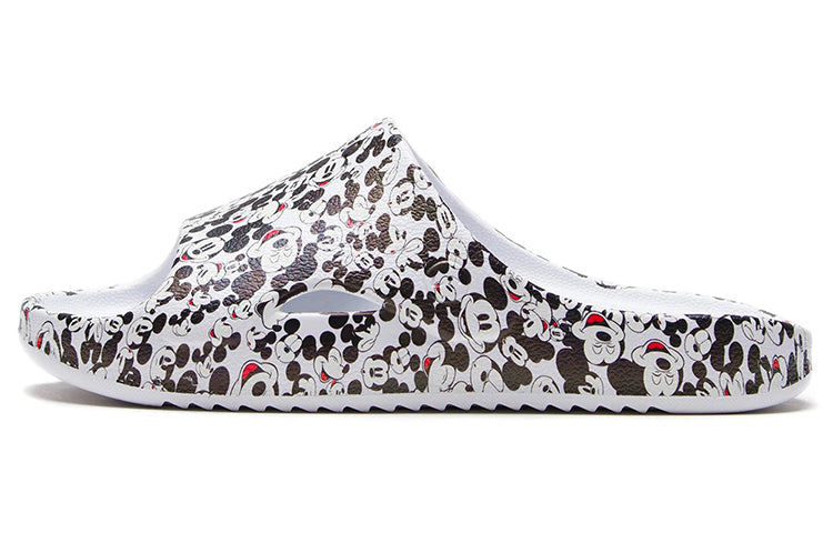 (WMNS) Disney x Li-Ning Casual Fashion Mickey Slippers 'Standard White Black' AGAS010-1