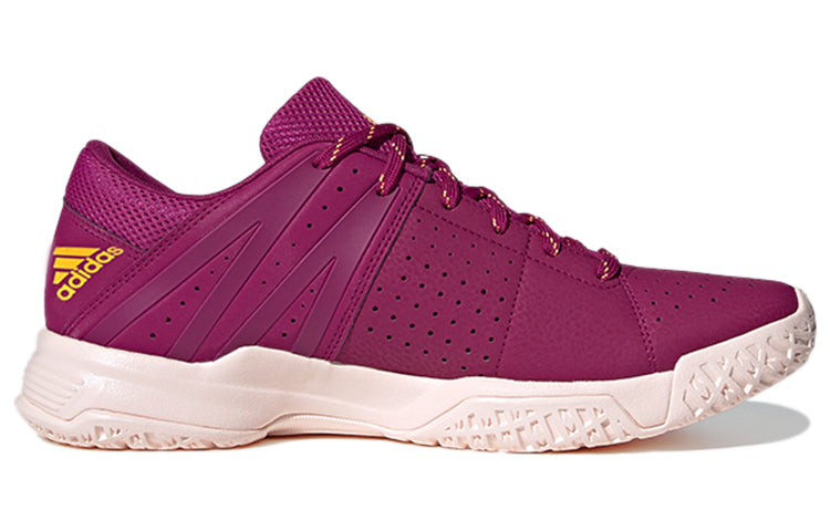 adidas Wucht P3 Wear-resistant Non-Slip Badminton Sports Shoe Purple Unisex FU8327
