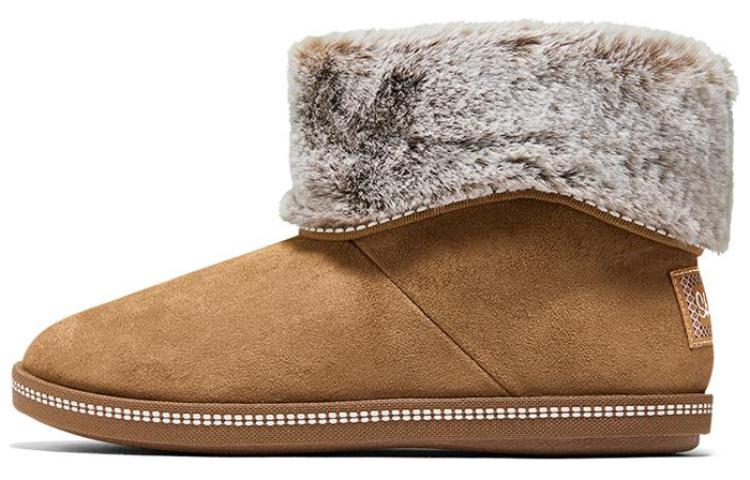 (WMNS) Skechers Cozy Campfire 'Khaki Brown' 167627-CSNT