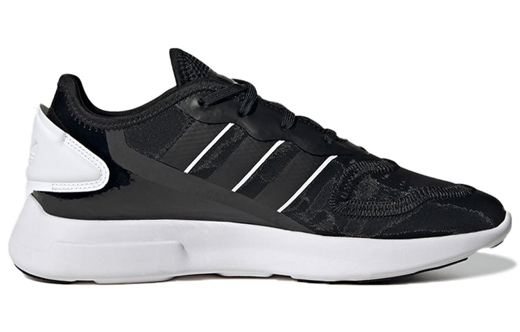 (WMNS) adidas ZX 2K Florine 'Black White' FW0088