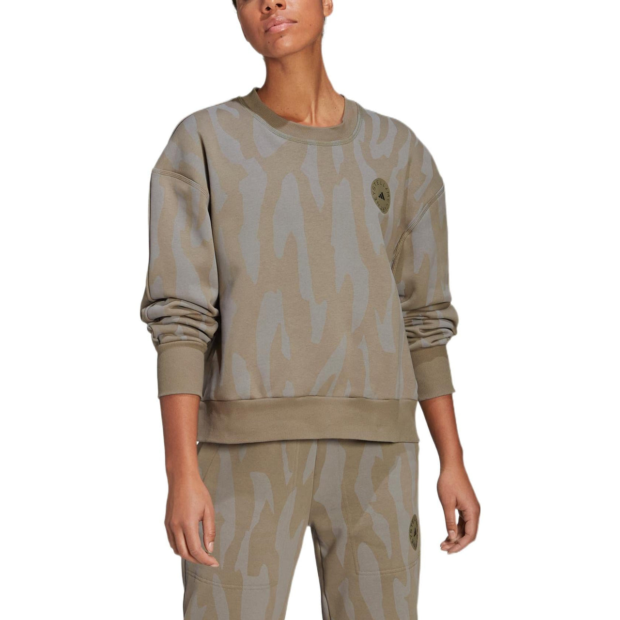 (WMNS) adidas by Stella McCartney Jumper Sweaters 'Brown' GL7670
