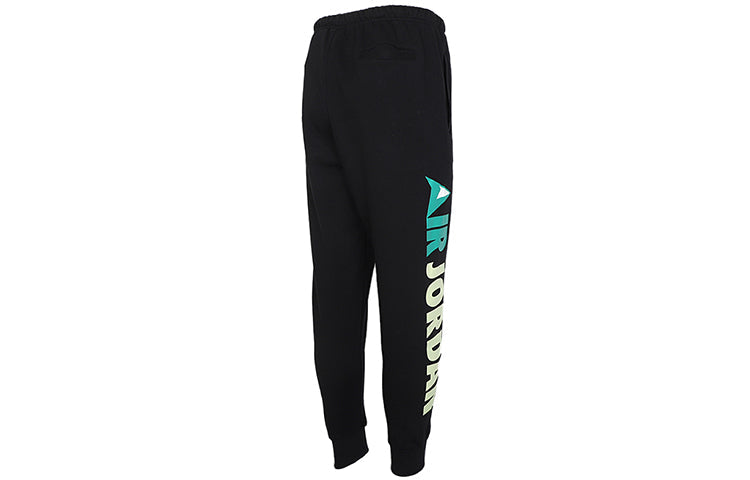 Air Jordan Winter Utility Fleece Lined Bundle Feet Casual Sports Long Pants Black CT3496-010