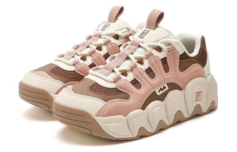 (WMNS) FILA CROISSANT Chunky Sneakers 'Pink Brown' F12W342103FMR