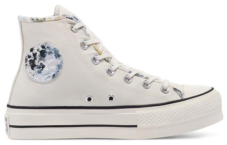(WMNS) Converse Chuck Taylor All Star Platform High 'Washed Florals - Egret' 570969C
